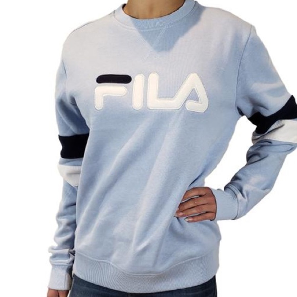 Blue Women's Heritage Crewneck Sweatshirt/Hoodie